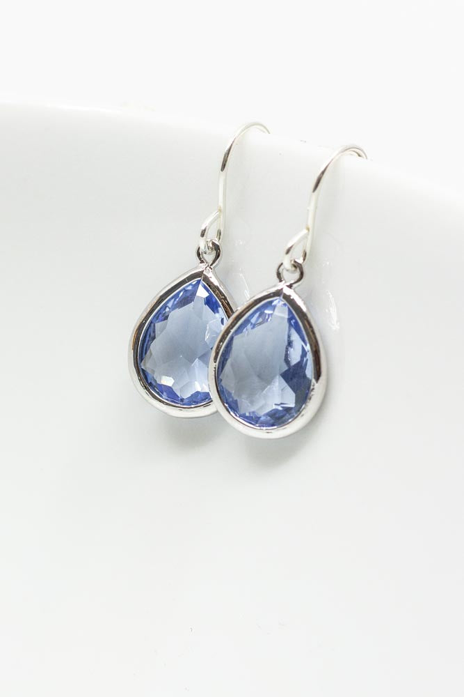 Schmuckset Silber Hellblau
