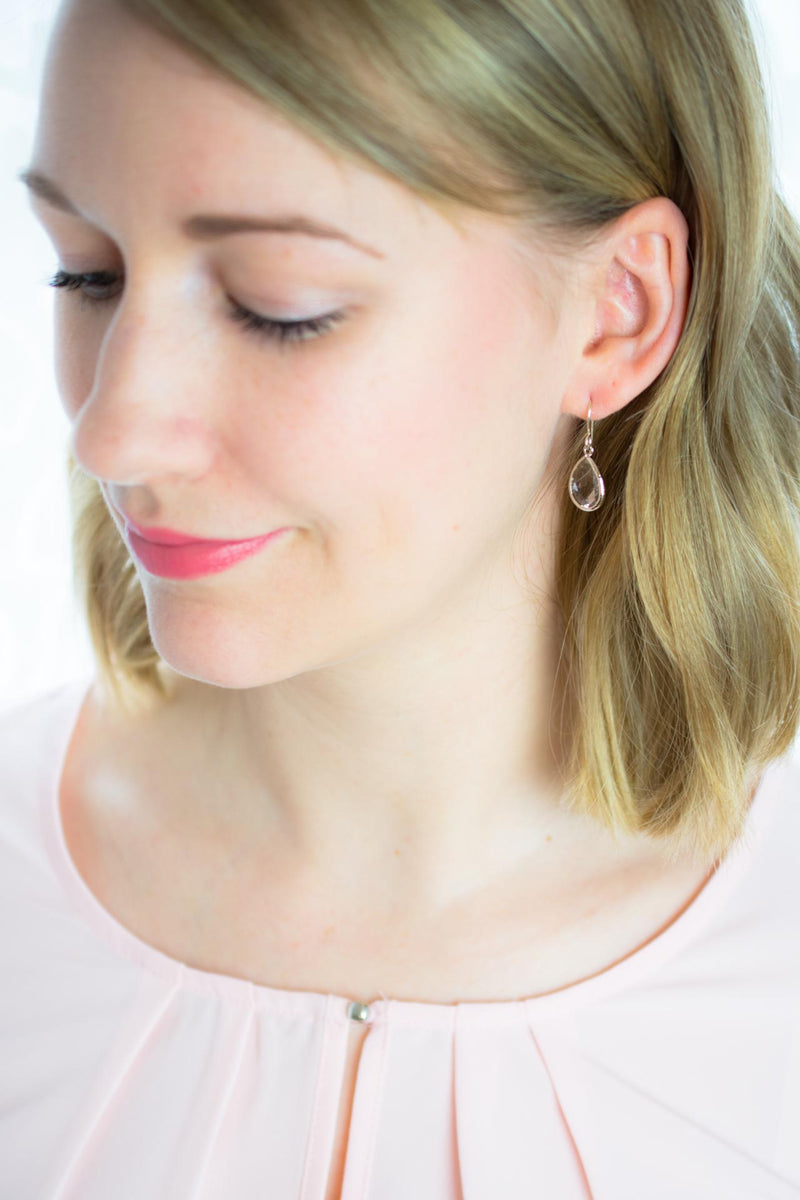 Schmuckset Silber Kristall