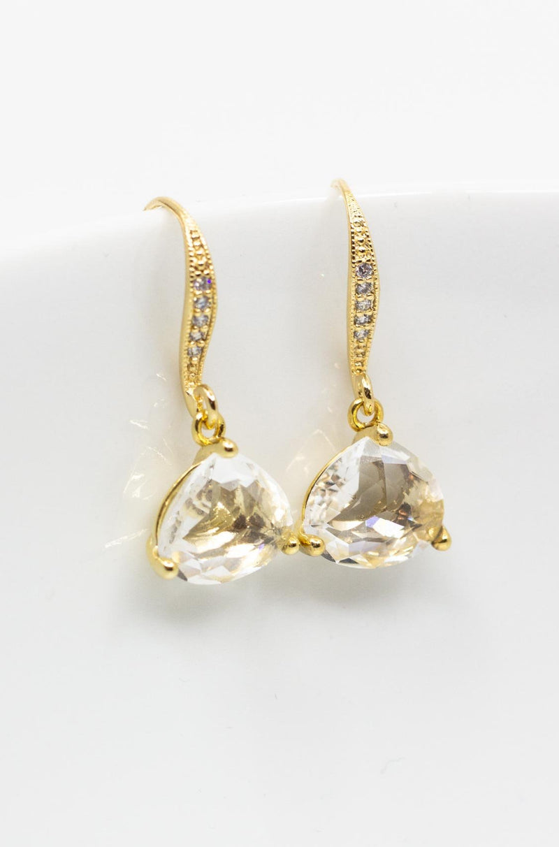 Ohrringe Delft vergoldet - Catalea - Schlichter Schmuck - Minimalistischer Schmuck - Modeschmuck