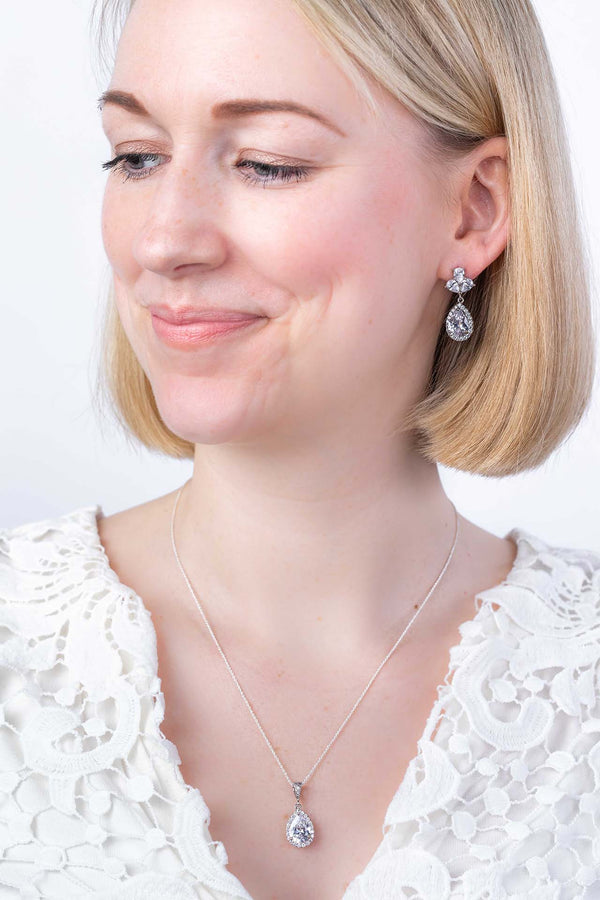 Ohrringe versilbert Florenz - Catalea - Schlichter Schmuck - Minimalistischer Schmuck - Modeschmuck