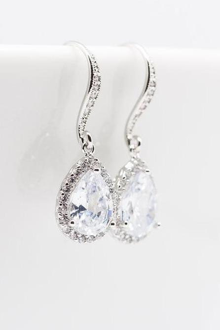 Ohrringe Paris versilbert - Catalea - Schlichter Schmuck - Minimalistischer Schmuck - Modeschmuck