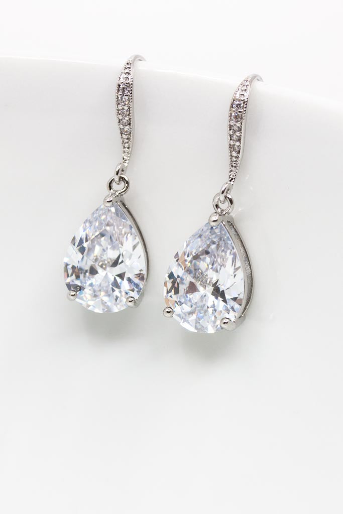 Ohrringe Sedona versilbert - Catalea - Schlichter Schmuck - Minimalistischer Schmuck - Modeschmuck