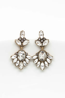 Ohrringe Louisiana vergoldet Vintage - Catalea - Schlichter Schmuck - Minimalistischer Schmuck - Modeschmuck