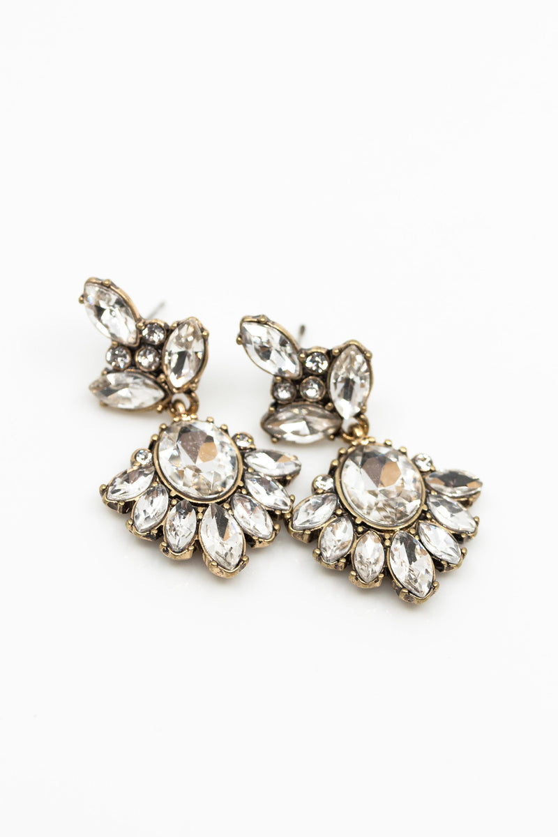 Ohrringe Louisiana vergoldet Vintage - Catalea - Schlichter Schmuck - Minimalistischer Schmuck - Modeschmuck
