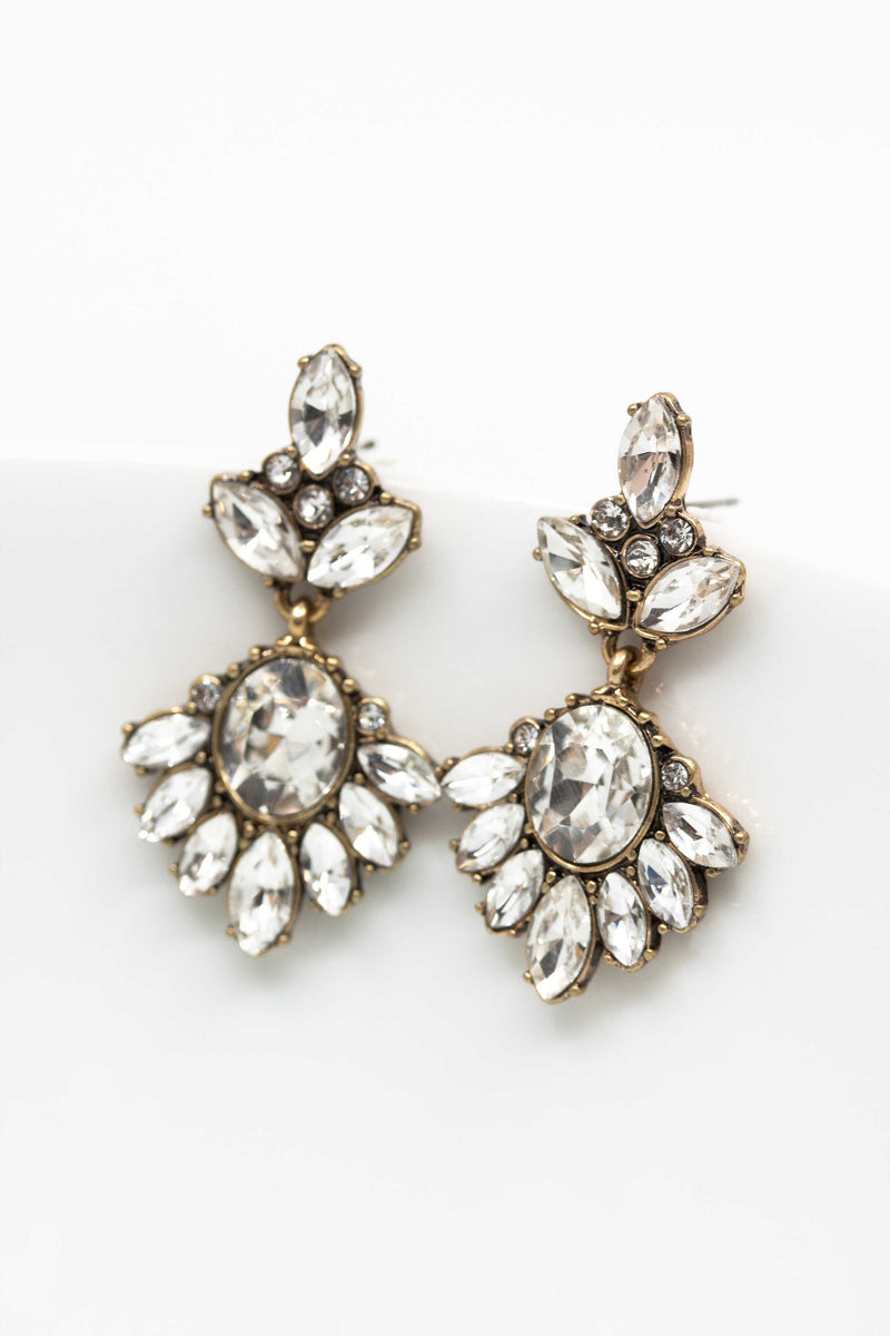 Ohrringe Louisiana vergoldet Vintage - Catalea - Schlichter Schmuck - Minimalistischer Schmuck - Modeschmuck