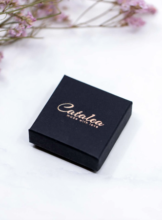 Kette Rosegold Herz, Catalea, schlichter Schmuck, Minimalistischer Schmuck, personalisierter Schmuck
