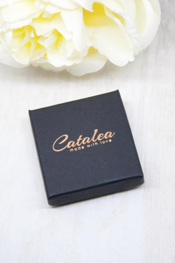 Kette Rosegold Rosenquarz, Catalea, schlichter Schmuck, Minimalistischer Schmuck, personalisierter Schmuck