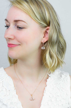 Ohrringe Delft rosevergoldet - Catalea - Schlichter Schmuck - Minimalistischer Schmuck - Modeschmuck